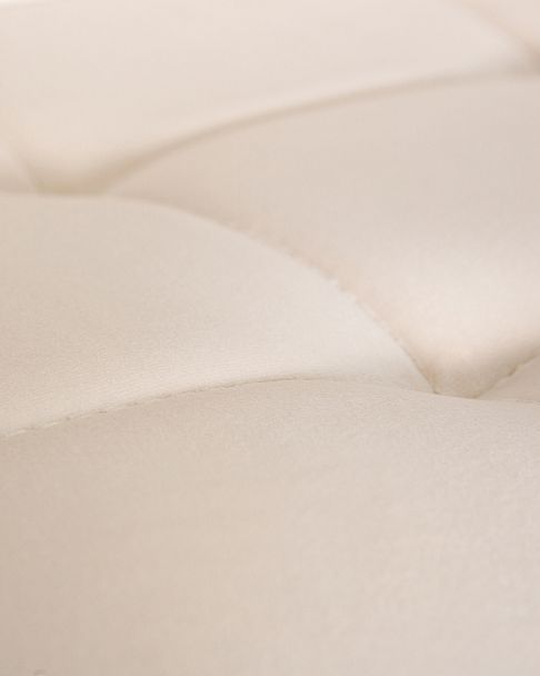 Стул обеденный DOBRIN CHILLY (Кремовый Holland 05, основание белое) - Вид 8