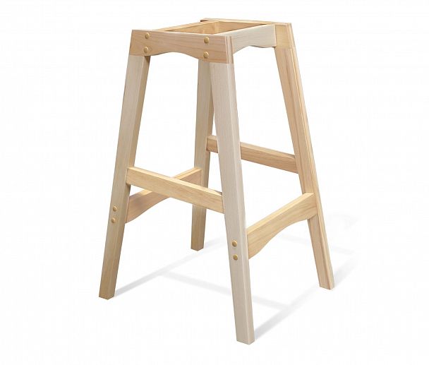 Стул полубарный Sheffilton SHT-ST35/S65-1 горчичный/прозрачный лак - Вид 6