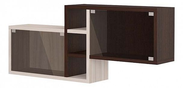 Полка книжная Домино ПК-20 Венге/Карамель - Вид 2