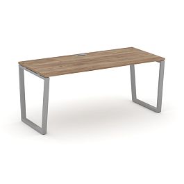 Стайл Проджект Директ / Style Project Direct Стол письменный SN-6T2.SR-014.M Дуб Табак/Металл Серый 1580*700*750 - Фото предпросмотра