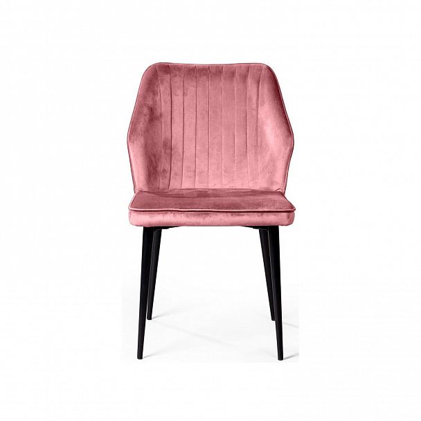 Стул Berg, бархат пудровый 15 - Вид 3