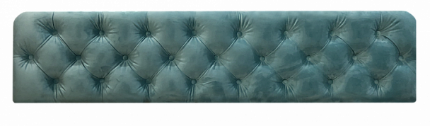 Мягкая спинка "МС-02" голубая (тиффани) - Вид 1