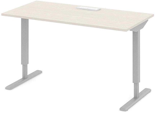 Стол офисный рабочий "Трансформер"  ПК-ТРС-СТ160Х80КК/ЭР-В1-30 дуб альпийский - Вид 1