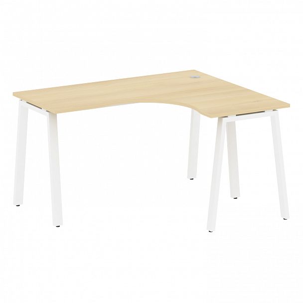 Стол "Metal System" БА.СА-3 акация/белый - Вид 1