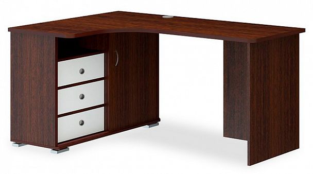 Стол письменный Домино СР-165С Белый/Венге левый - Вид 1