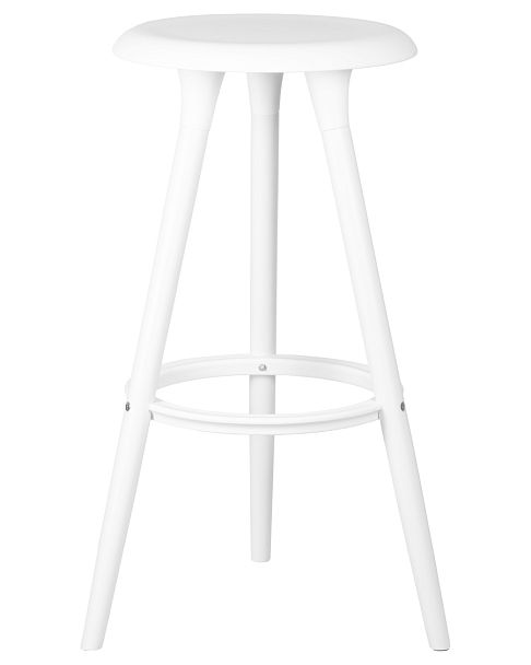 Табурет барный DOBRIN ROYCE WHITE (белый (W-02)) - Вид 1