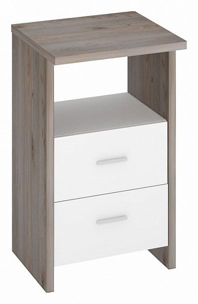 Тумбочка Домино Лайт ТЯЛ Белый/Нельсон - Вид 1