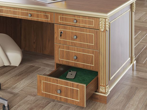 Кофейный стол Vienna 120x60x50 орех - Вид 7