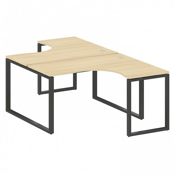 Рабочая станция "Metal System" БО.РАС-СА-2.3 акация/антрацит - Вид 1