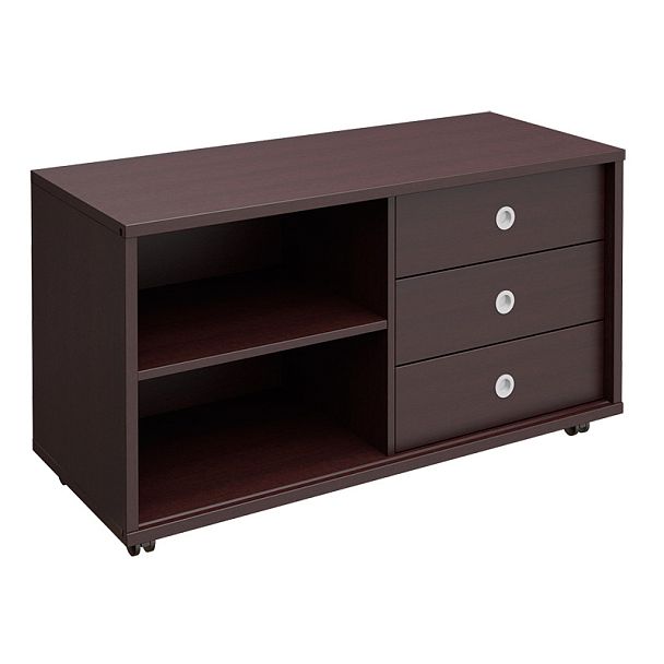 Тумба сервисная 3 ящика без замка универсальная "Борн" В 202 дуб шамони - Вид 3