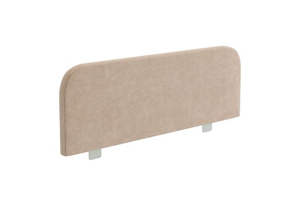 Ограничитель для кровати мягкий OKM-01.2170 капучино (велюр) - Вид 2