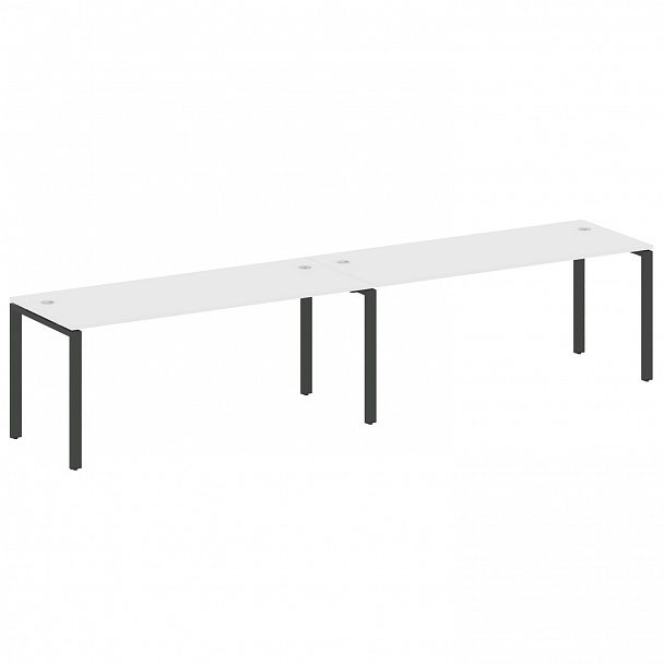 Рабочая станция "Metal System" БП.СМ-2.5 белый/антрацит - Вид 1