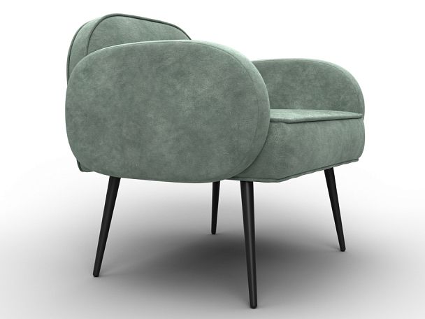 Кресло Лига-086 Велюр зеленый - Вид 3