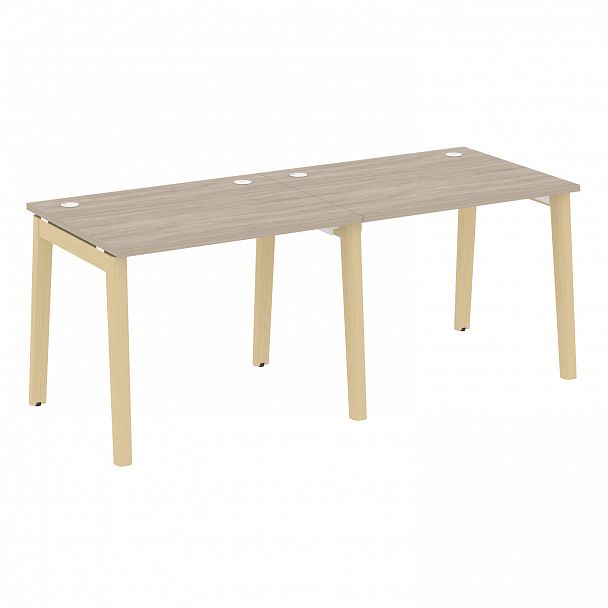 Рабочая станция "Onix wood" OW.RS-2.1.8 дуб аттик/дуб светлый - Вид 1