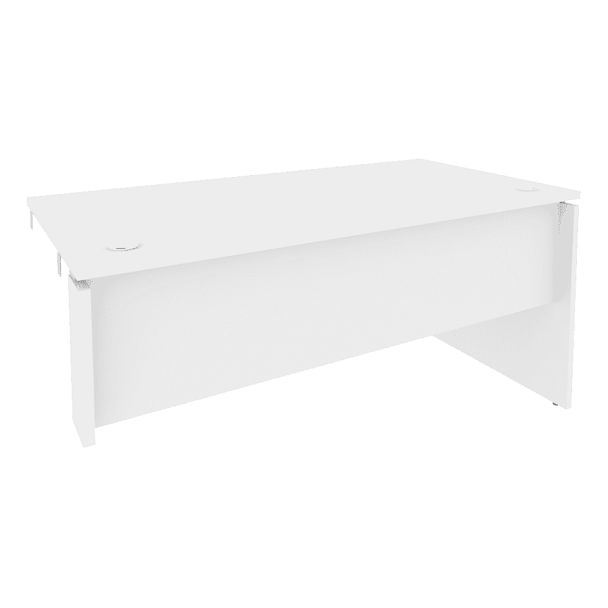 Onix Стол-приставка правый к опорным элементам O.SPR-4.8 (R) Белый бриллиант 1580*800*750 - Вид 1