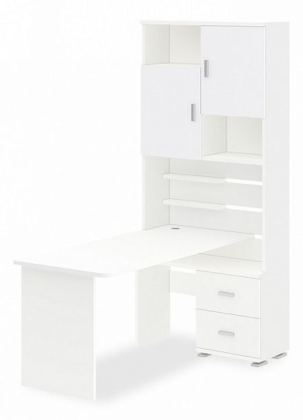 Стол компьютерный Домино СР-720/160 Белый правый - Вид 1