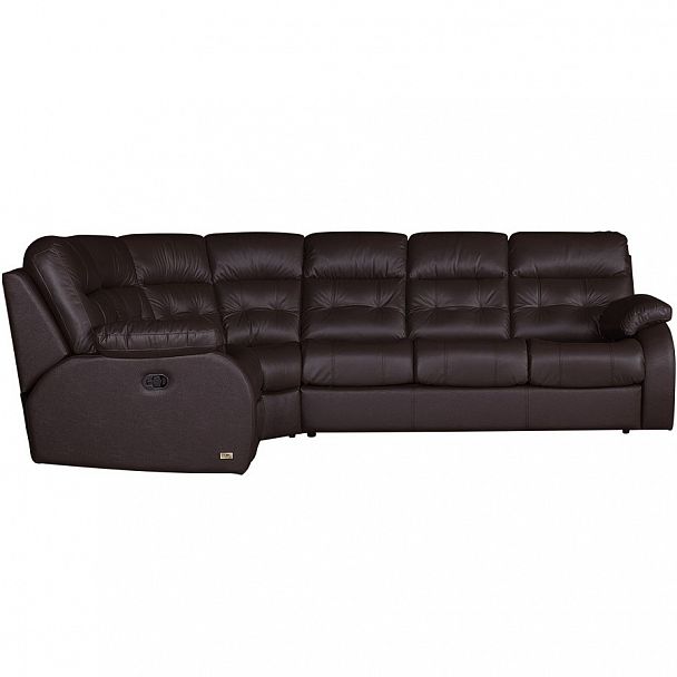 Угловой диван "Рей" кожа - Вид 3