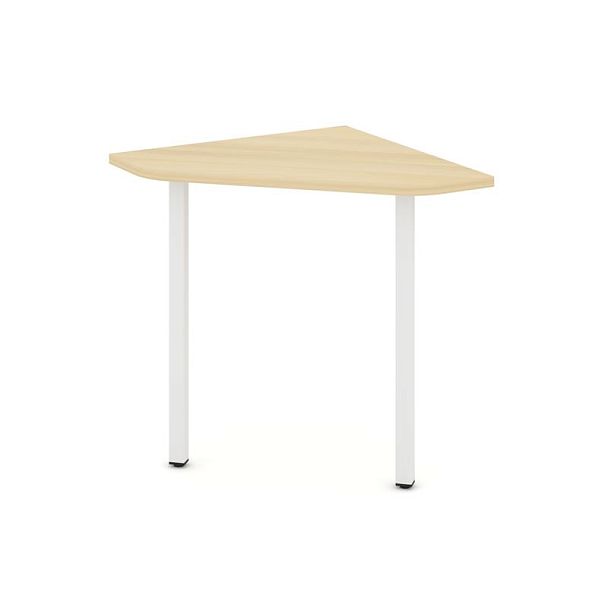 Стайл Проджект Угловой элемент стола SN-4.USP-011 Акация Лорка/Металл Белый 700*700*750 - Вид 1