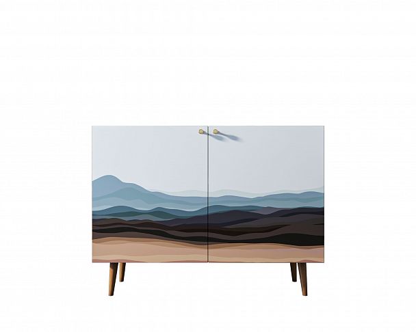 Комод "Berber" две дверки 11 принт - Вид 4