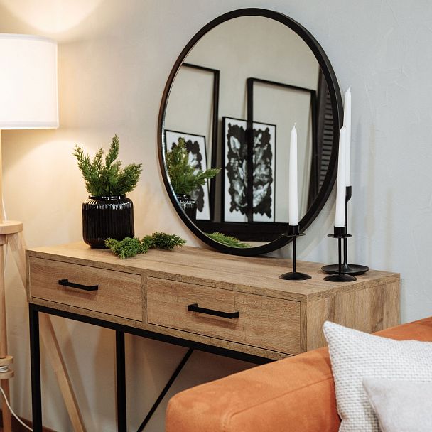 Зеркало Скандика, черное - Вид 4