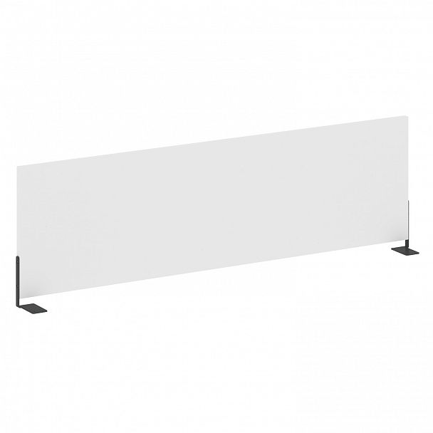 Экран боковой "Metal System" Б.ЭКР-123 белый/антрацит - Вид 1