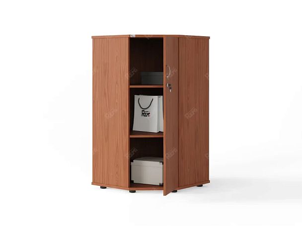 ЛАЙТ / LIGHT RLG053-62x62 Угловой шкаф 62x62x113 Орех Итальянский - Вид 2