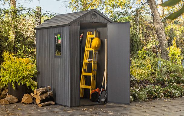 Сарай "Darwin 4*6" gray - Вид 2