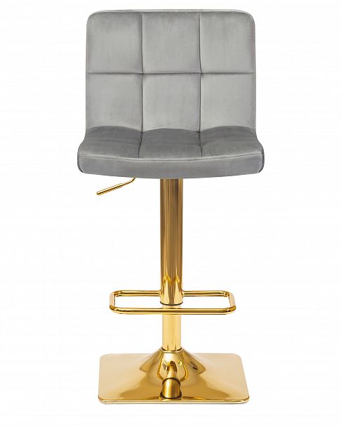 Стул барный DOBRIN GOLDIE (серый велюр (MJ9-75)) - Вид 6