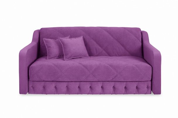 Диван-аккордеон «Римини» с боковинами 1,4 сиреневый - Вид 2