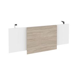 Onix Direct Царга стола руководителя O.M-CSR-3 Белый бриллиант/Дуб аттик/Антрацит металл 1140*450*54 - Фото предпросмотра