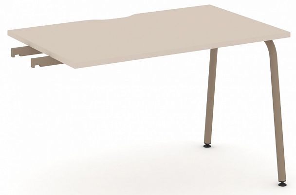 Стол приставка к опорным тумбам "ESTETICA" ES.SPR-2-VK Капучино - Вид 1