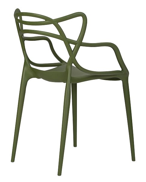 Набор 4 шт Стул обеденный DOBRIN MASTERS (зеленый хаки (G-17)) - Вид 5