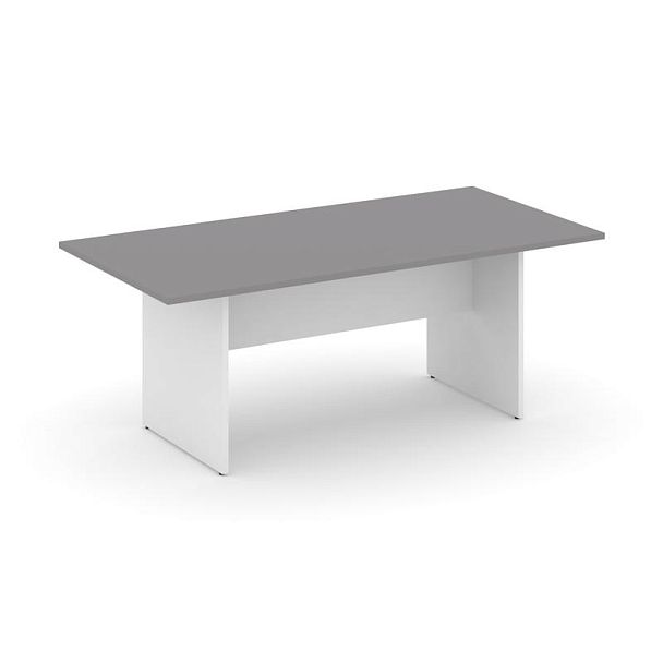 Стайл Проджект Стол переговорный SN-D.SPRG-002 Серый Пепел/Белый 1980*980*750 - Вид 1