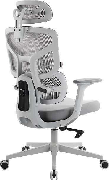 Эргономичное кресло Everprof Omega Grey (Омега Грэй) Сетка Серый - Вид 4