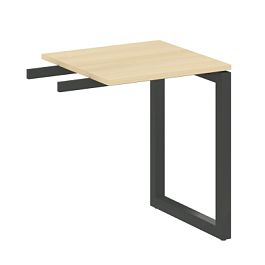 Metal System Quattro Приставной элемент на О-образном м/к 50БО.ПР-1 Акация/Антрацит металл 600*600*750 - Фото предпросмотра