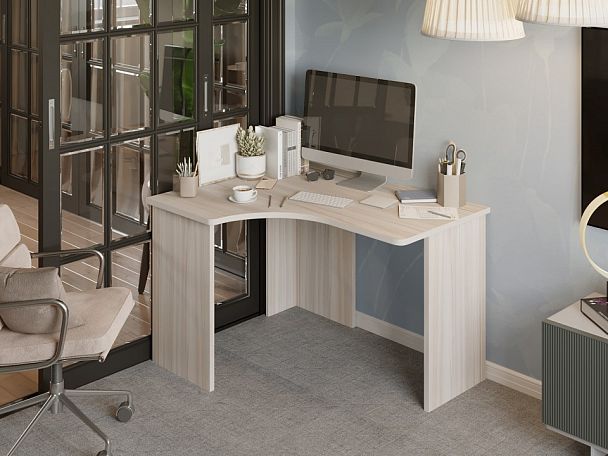 Стол письменный Домино Lite СКЛ-Угл120 Карамель левый - Вид 3