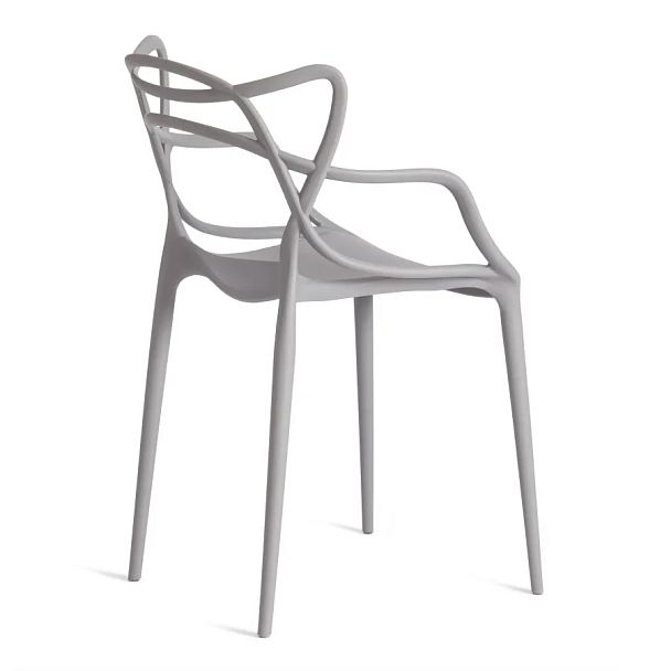Стул Кет Чаир/Cat Chair (мод.028), пластик, темно-серый (Dark grey NX-GR-20) - Вид 3
