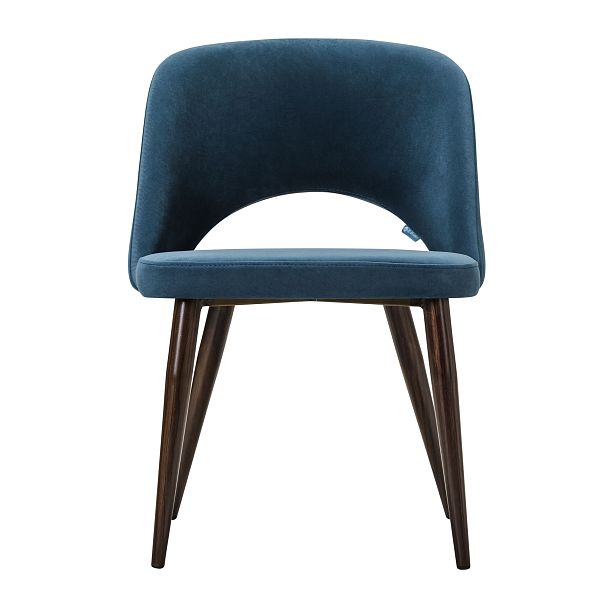 Стул Lars Diag blue/т.орех - Вид 3