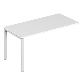 Удлинитель стола Trend Metal 160x60x75 белый - Фото предпросмотра