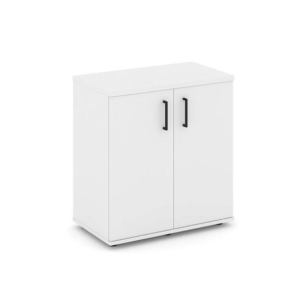 Стайл Проджект Тумба опорная/приставная SN.TOP-032 Белый/Черный Ручки 700*400*750 - Вид 1