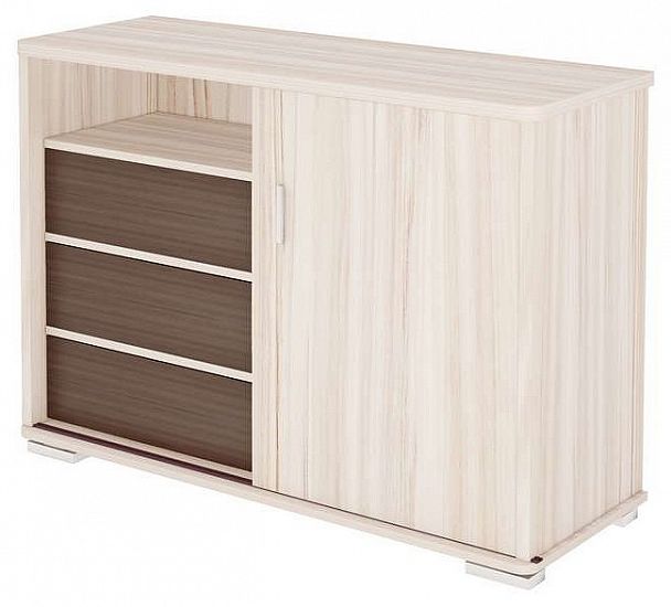 Тумба комбинированная Домино ТБ-45 Карамель/Шамони - Вид 1
