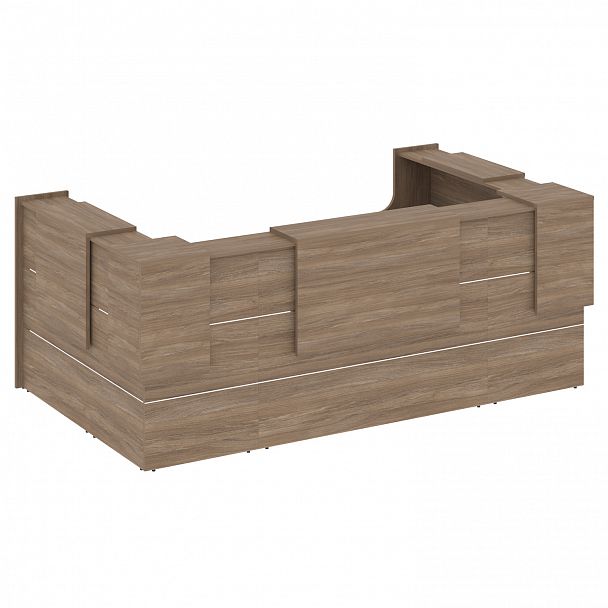 Ресепшн П-образный "Onix" O.R-K-36 дуб аризона - Вид 2