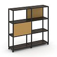 /catalog/kollektsii_i_serii/serii-ofisnoy-mebeli/serii-dlya-personala/shelf-mobile/dub-mali/dub-mali-metall-chernyy-w-31/stellazhi-chetyrekhurovnevye/shelf-mobile-stellazh-4-urovnya-2-sektsii-vr-lt-stk-412-06-dub-mali-metall-chernyy-w-31-1170-400-152/ - фотография