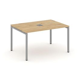 Стайл Проджект Стол переговорный SN-4P.SPRG-003 Тиквуд Светлый/Металл Серый 1380*980*750 - Фото предпросмотра