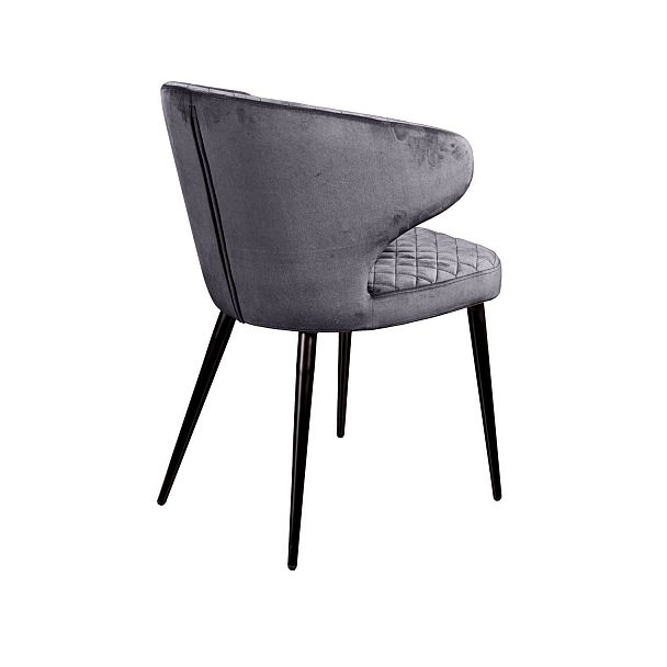 Стул Richard, бархат серый 27 - Вид 5