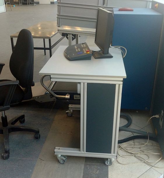 Стол оператора интроскопа на 2 монитора, АЛС-2 - Вид 2