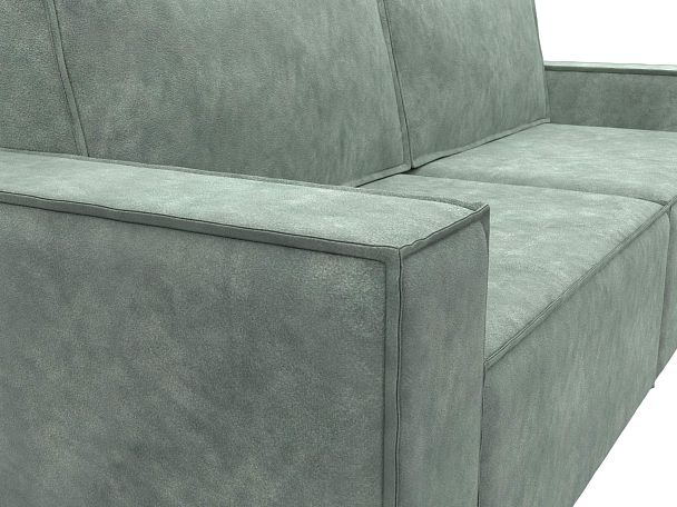 Диван прямой Куба Велюр зеленый - Вид 4