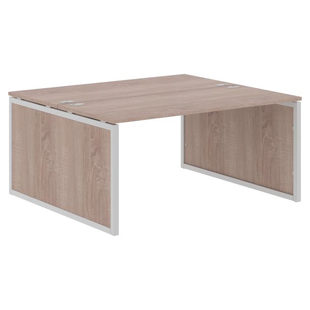 Стол 2-х местный XQPWST 1614 Дуб Сонома/Алюминий 1600х1406х750 XTEN-QP - Вид 1