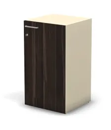 RAC046 ACCORD Шкаф низкий, с замком правый 451х448х814 Дуб Термо/Кашемир - Фото предпросмотра