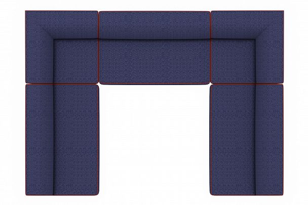 Диван "M19" компоновка 2 - Вид 3